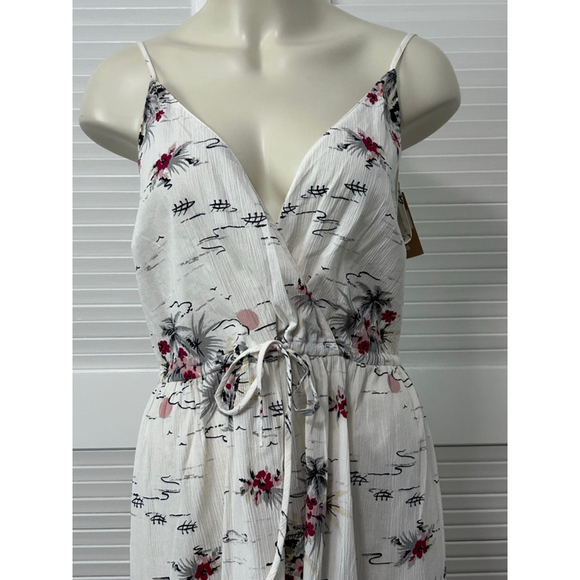 Reformation Anita Dress Tonga Print Midi Organic Cotton NWT Size M - Picture 4 of 14